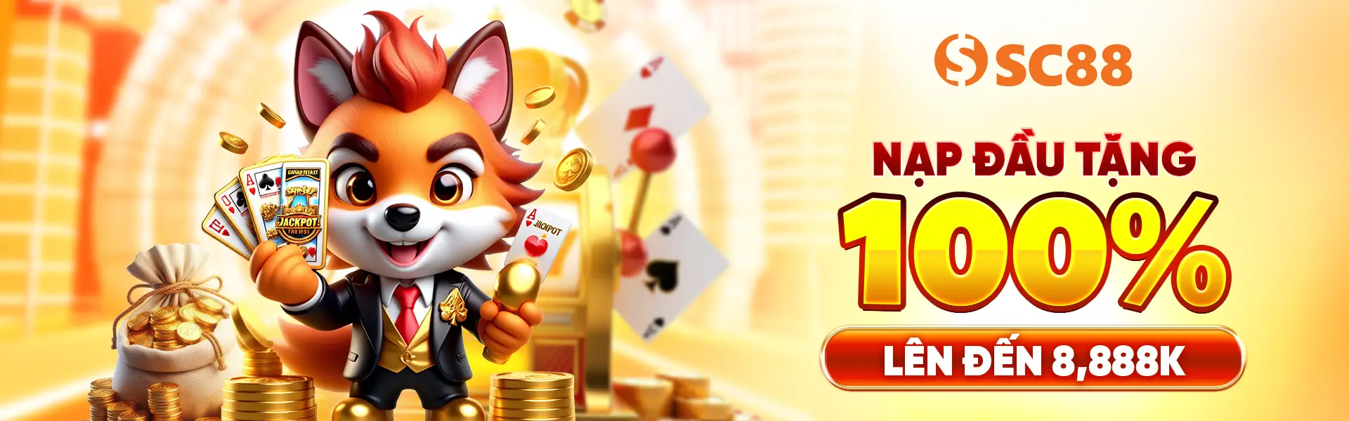 SC88 khuyến mãi nạp đầu 100% lên đến 8.888k