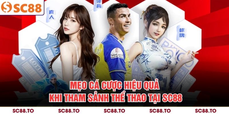 Mẹo cá cược hiệu quả khi tham sảnh thể thao tại SC88