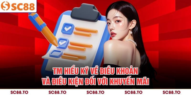 Tìm hiểu kỹ về điều khoản và điều kiện đối với khuyến mãi